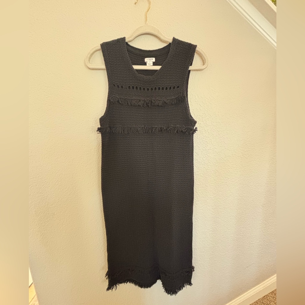J. Crew Waffle Knit Sweater Dress